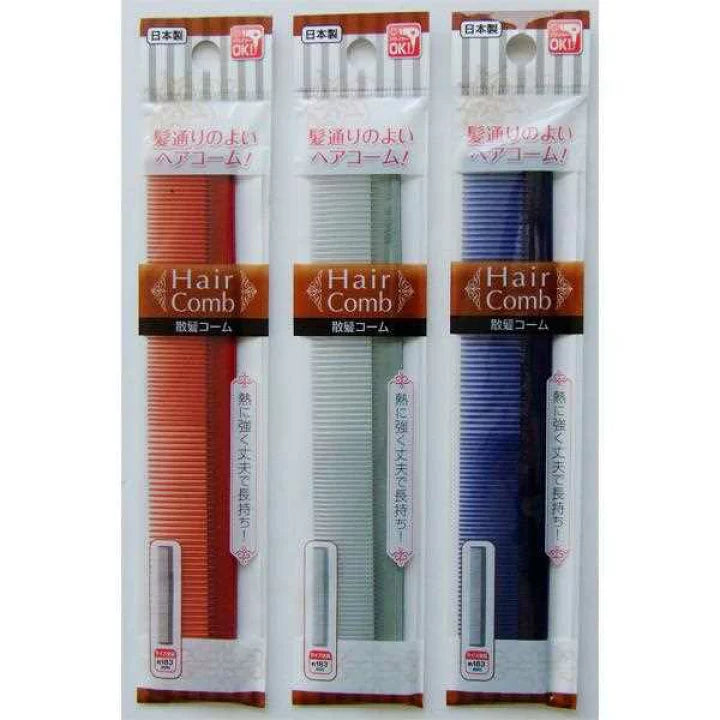 Durable and heat-resistant hair cutting comb 18.3cm