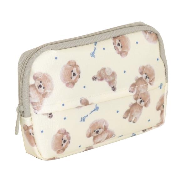 Every Animal Pocket Tissue Pouch with Zipper - 3 Patterns Yui mart