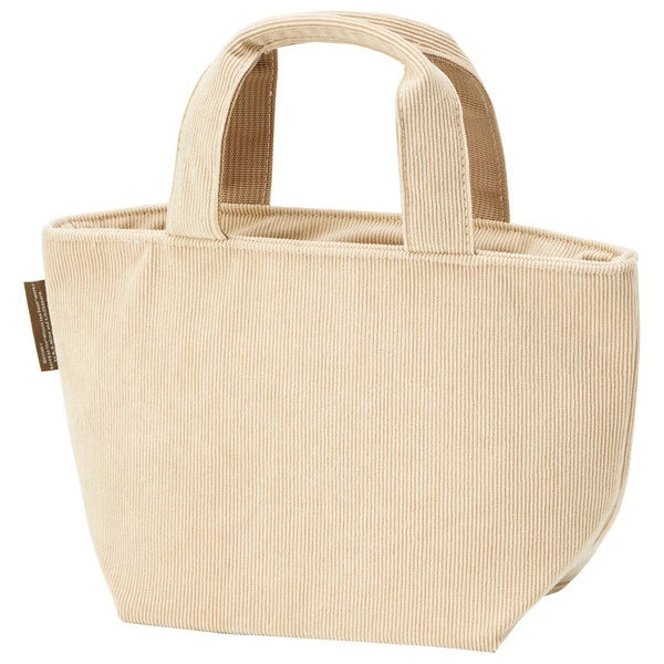 Skater Corduroy Fabric Heat Preservation And Cold Storage Lunch Bag （winnie）