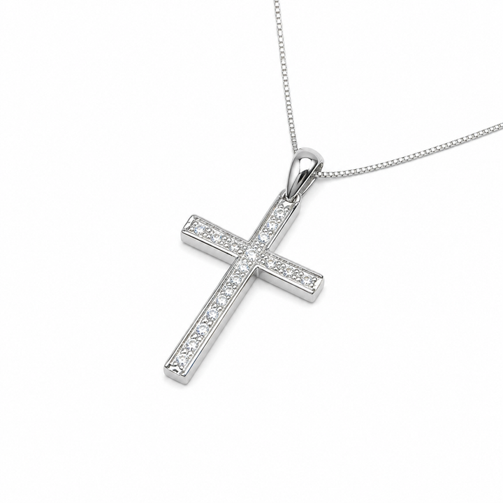 Dainty Cross Pendant Necklace Yui mart