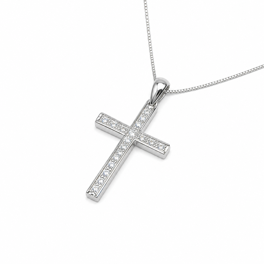 Dainty Cross Pendant Necklace Yui mart