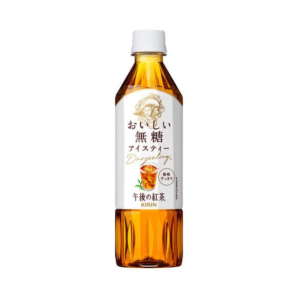 Kirin Afternoon Tea, Delicious and Sugar-Free, 500ml PET Bottle Yui mart