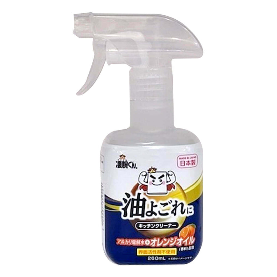 Sugoude-kun Kitchen Grease Cleaner Orange Oil Spray 260ml front bottle
