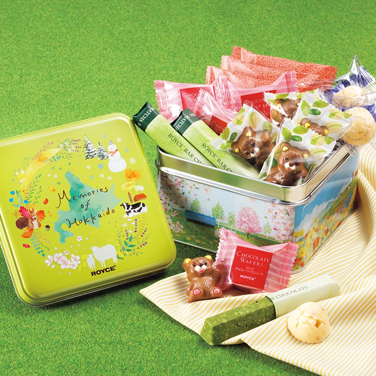 【Pre-Order】ROYCE' HOKKAIDO Variety Tin – 18 Pieces ROYCE'