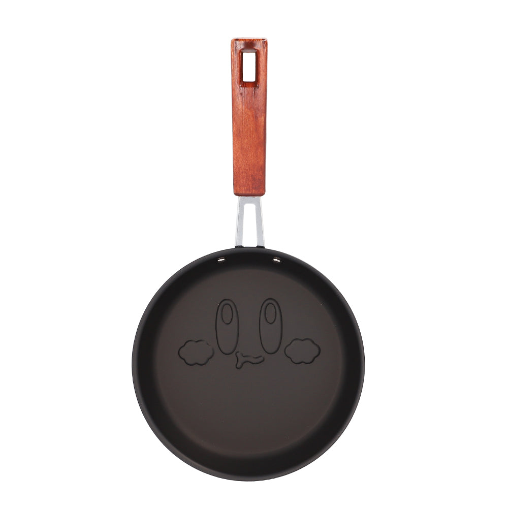Kirby-shaped pancake made with the Mogu Mogu pancake pan
