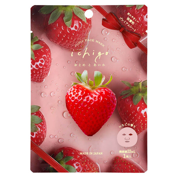 Strawberry Juicy Face Mask (1 sheet) Yui mart