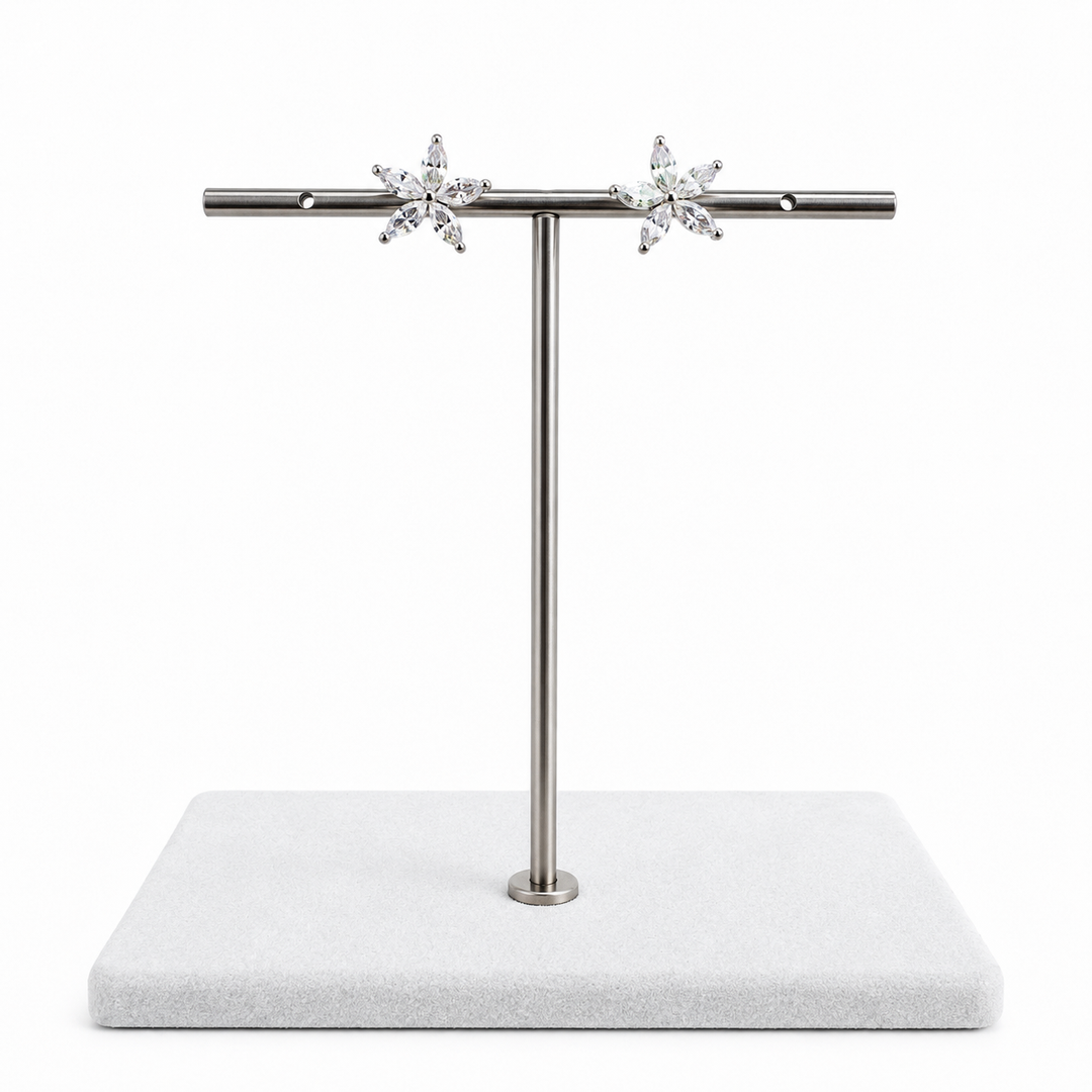 Celestial Bloom Stud Earrings Yui mart