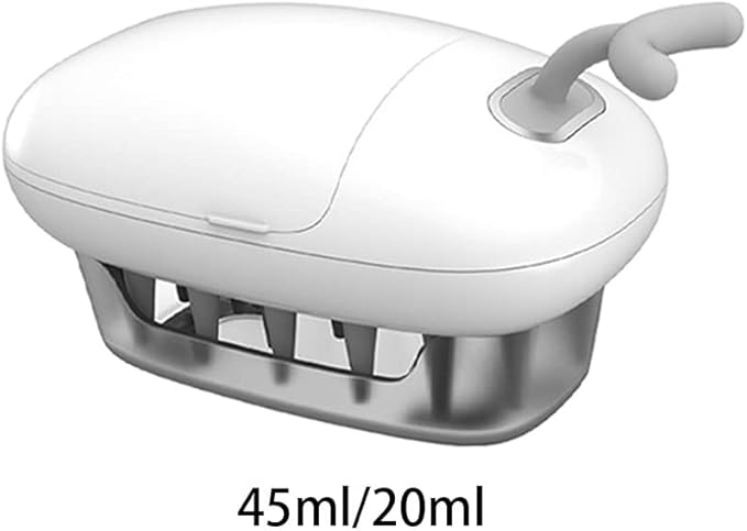 Scalp Serum Applicator Hair Silicone Comb Simple Curved Design 45ml Yui mart