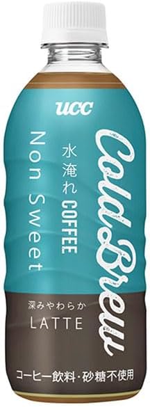 UCC COLD BREW NonSweetLATTE 16.9 fl oz (500 ml) Yui mart