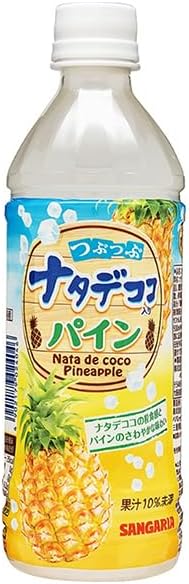 Sangaria Crushed Nata Decoco Pine 16.9 fl oz (500 ml) Yui mart