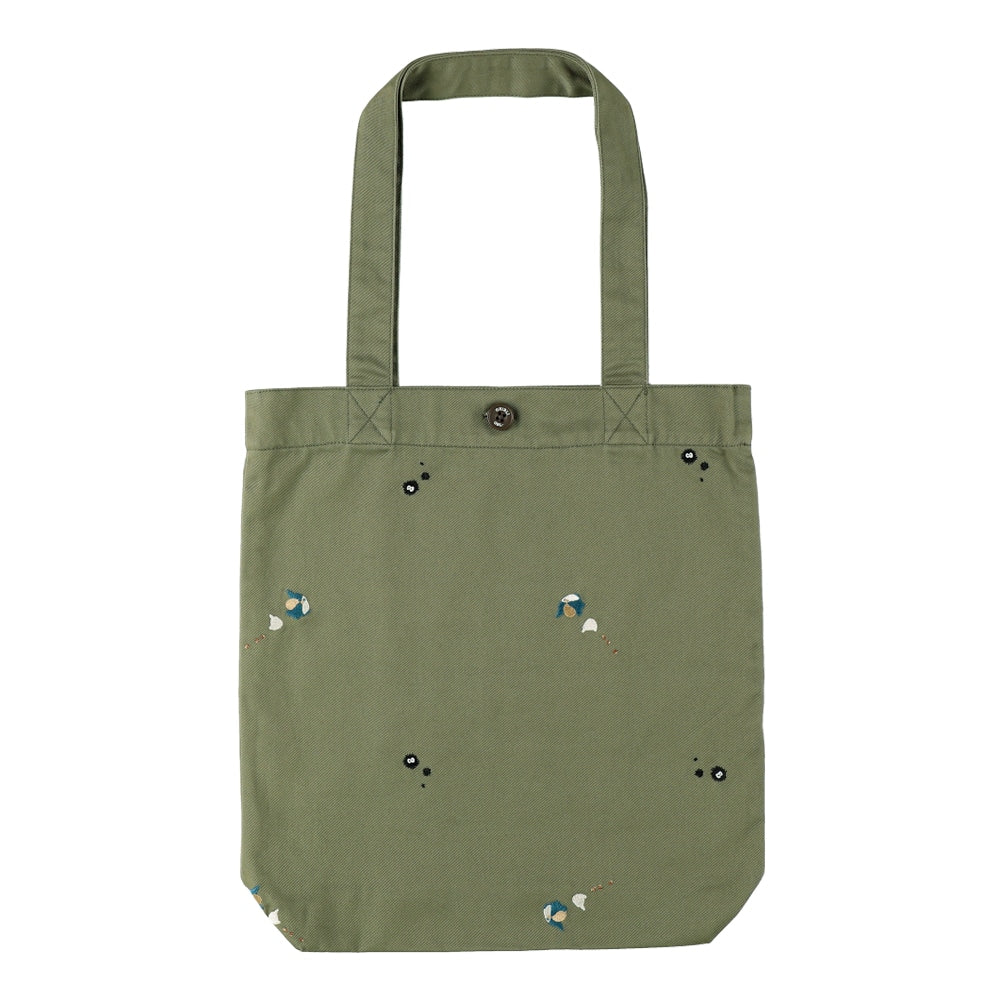 Studio Ghibli My Neighbor Totoro Embroidered Canvas Tote Bag GBL / Benelic