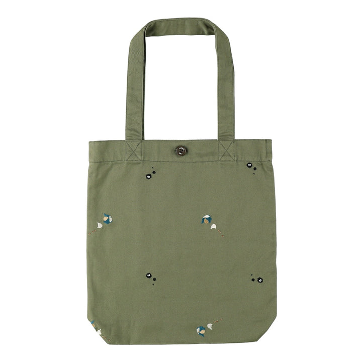 Studio Ghibli My Neighbor Totoro Embroidered Canvas Tote Bag GBL / Benelic