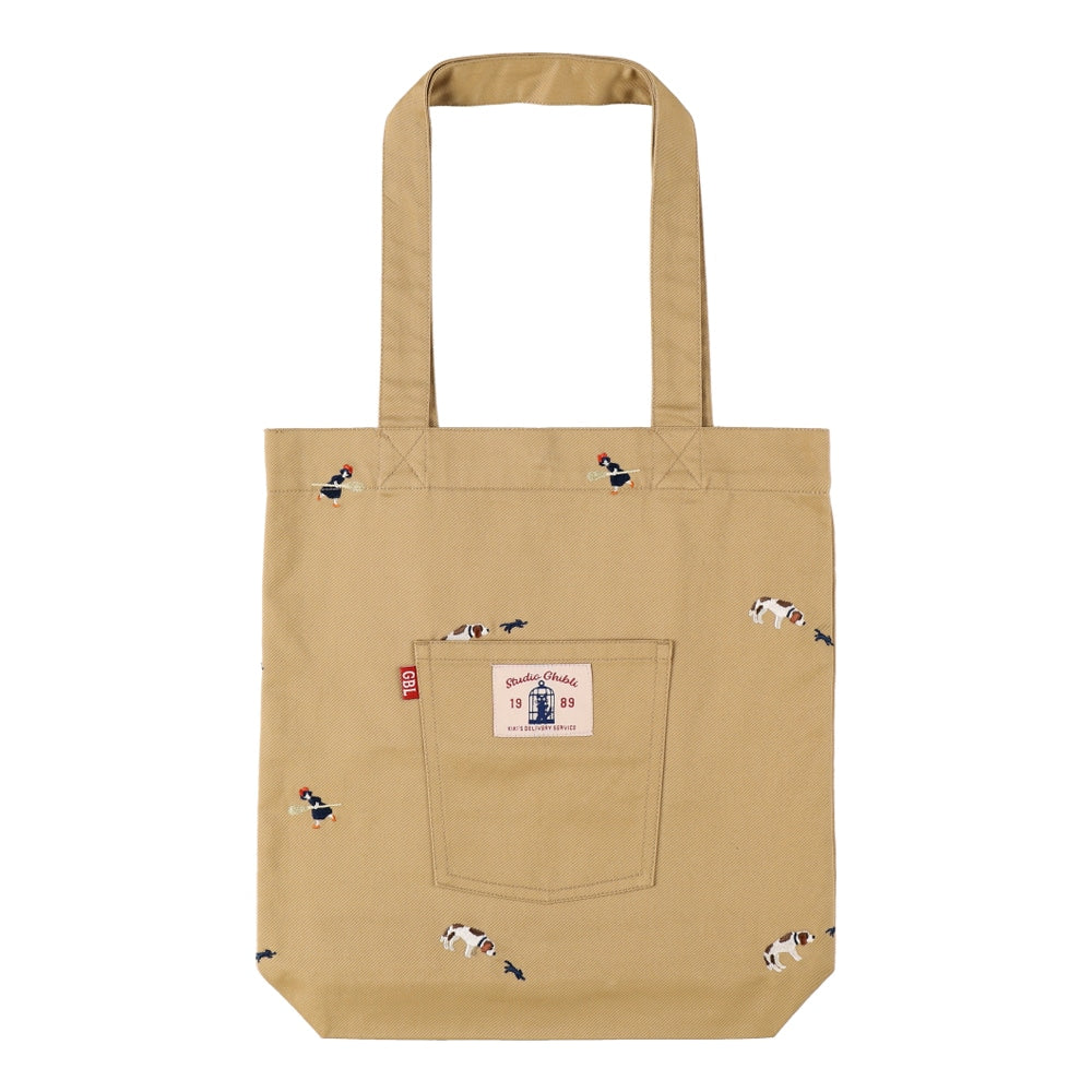 Studio Ghibli Kiki's Delivery Service Embroidered Canvas Tote Bag – Searching GBL / Benelic