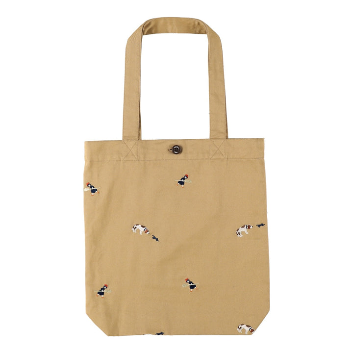 Studio Ghibli Kiki's Delivery Service Embroidered Canvas Tote Bag – Searching GBL / Benelic