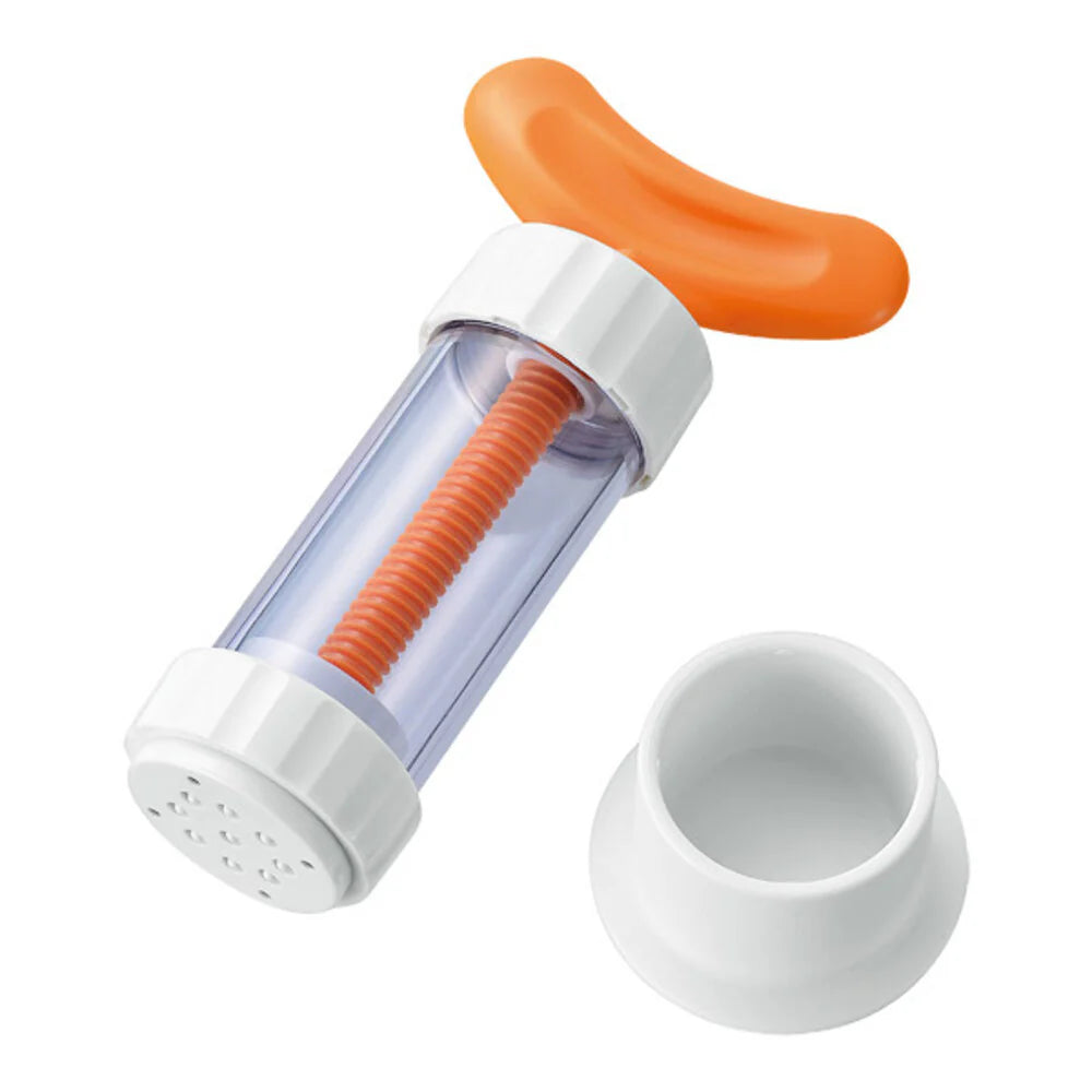 Shimomura Kogyo Full Veg Smile Garlic Press