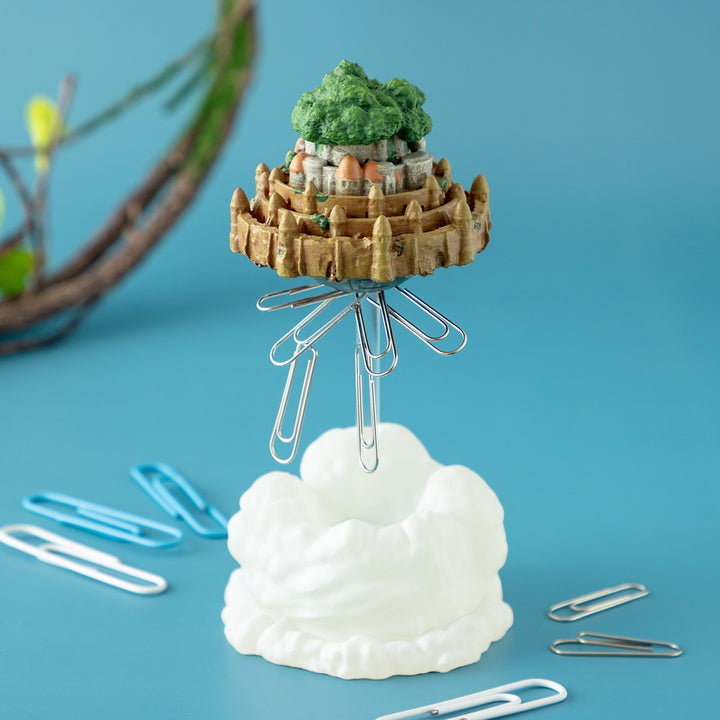 Studio Ghibli Castle in the Sky Laputa Flying Castle Magnetic Paper Clip Holder Studio Ghibli