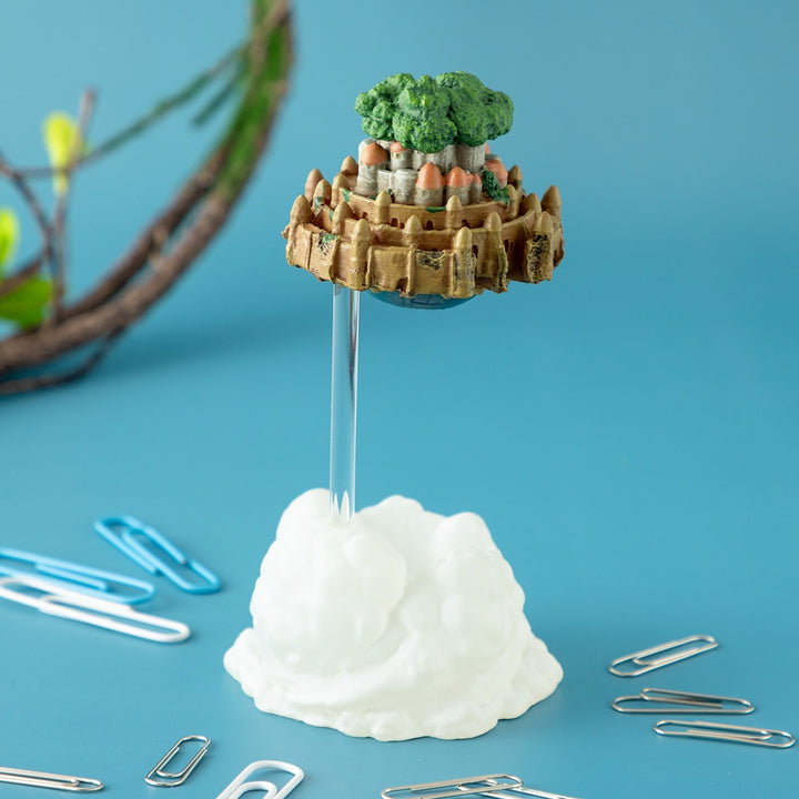 Studio Ghibli Castle in the Sky Laputa Flying Castle Magnetic Paper Clip Holder Studio Ghibli