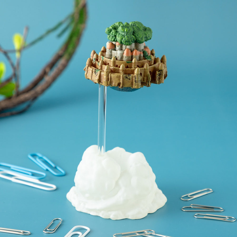 Studio Ghibli Castle in the Sky Laputa Flying Castle Magnetic Paper Clip Holder Studio Ghibli