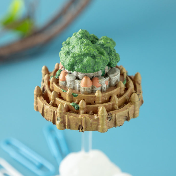 Studio Ghibli Castle in the Sky Laputa Flying Castle Magnetic Paper Clip Holder Studio Ghibli
