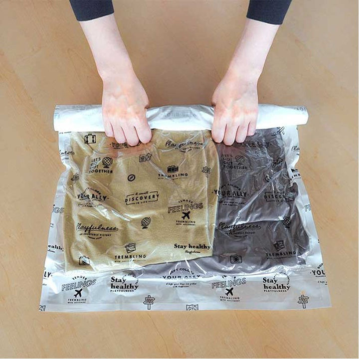 Travel compression bag LL Yui mart