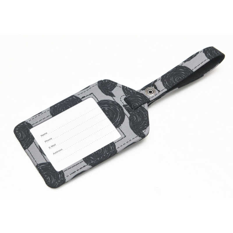 TTC SBV baggage tag, dark gray