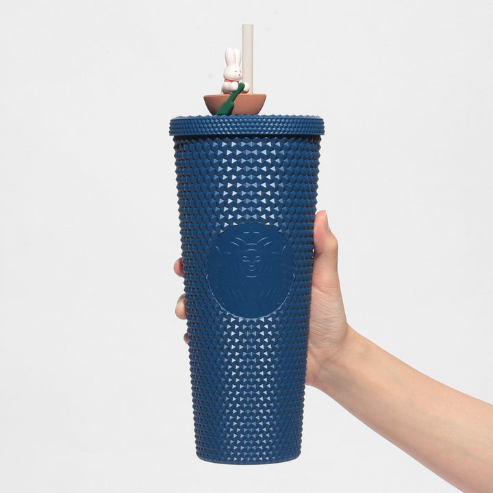 Starbucks Japan 2025 Autumn Festival Logo Cold Cup Tumbler Night Blue 710ml