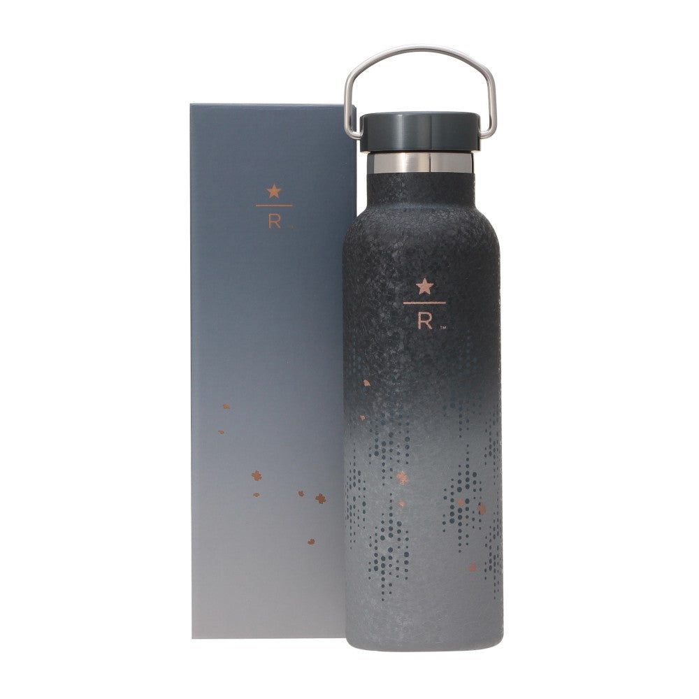 Starbucks Reserve® Stainless Steel Water Bottle, Blue-Grey, Cherry Blossom 2026 Design  591ml Yui mart