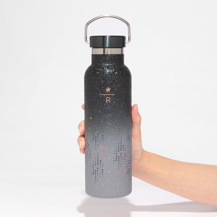 Starbucks Reserve® Stainless Steel Water Bottle, Blue-Grey, Cherry Blossom 2026 Design  591ml Yui mart