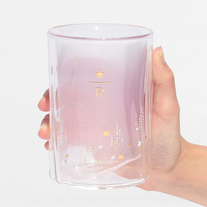 Starbucks Reserve® Double-Wall Glass, Cherry Blossom Petals 2026, 296 ml Yui mart