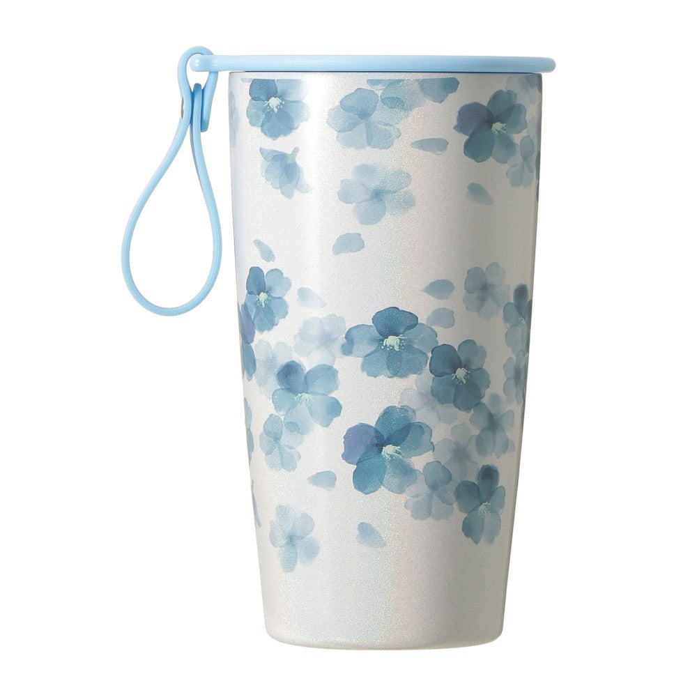Starbucks Japan Sakura 2026 Stainless steel water bottle with strap, light blue, 355ml Yui mart