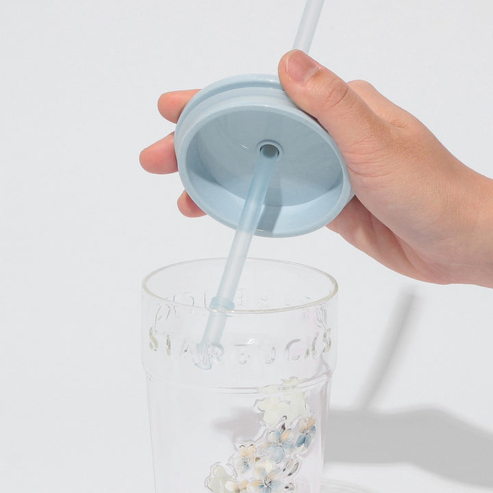 Starbucks Japan Sakura 2026 Light blue glass, 473 ml Yui mart