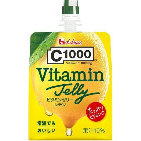 C1000 Vitamin Lemon Jelly Drink 180g Japanese lemon jelly pouch