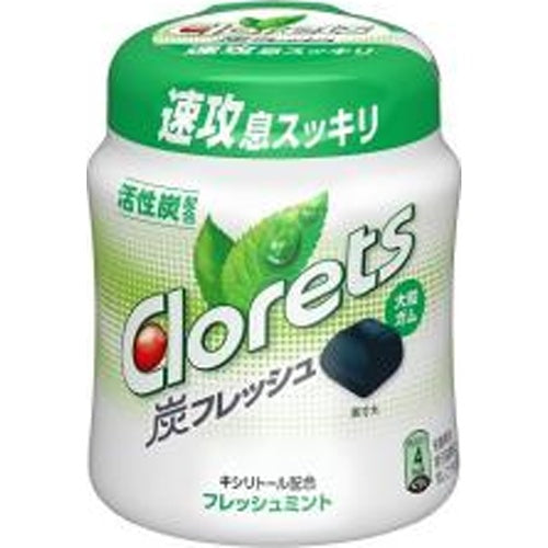 Clorets Charcoal Fresh  Mint Bottle  112g