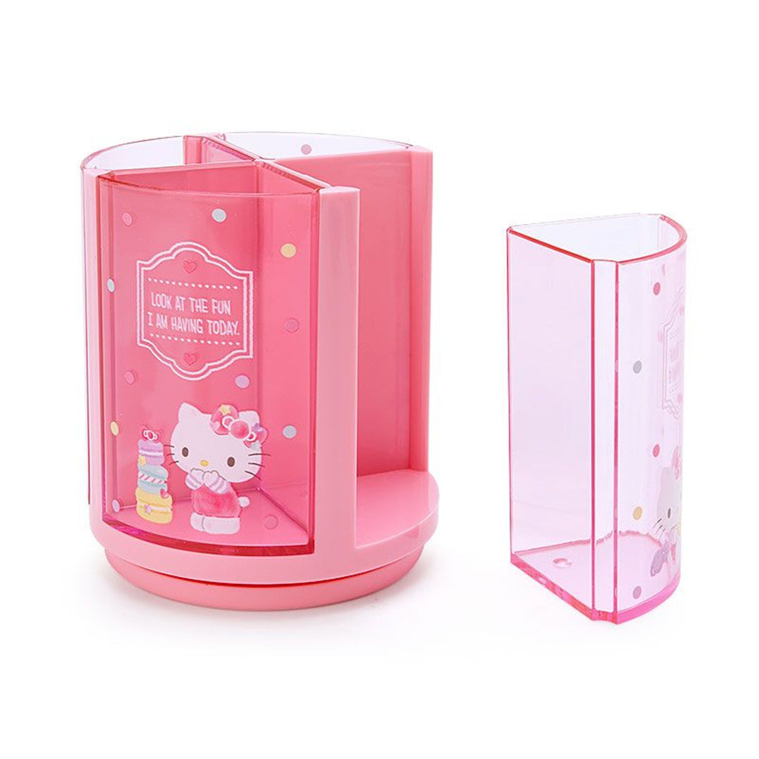 Sanrio Rotating Pen Stand，Hello Kitty
