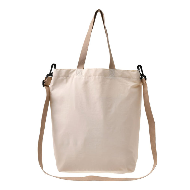 Disney Winnie the Pooh ivory tote bag back view with removable strap