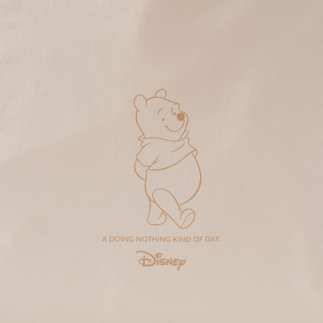 Disney Winnie the Pooh A Doing Nothing Kind Of Day print close-up