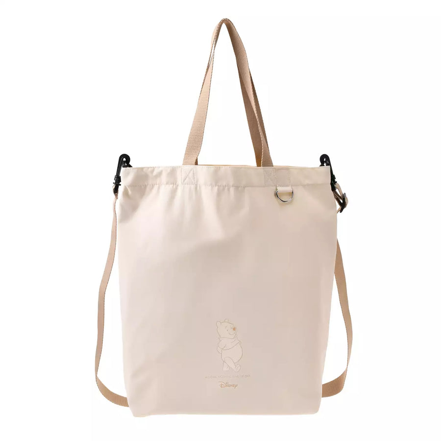 Winnie the Pooh 2-Way Tote Bag with D-Rings Yui mart