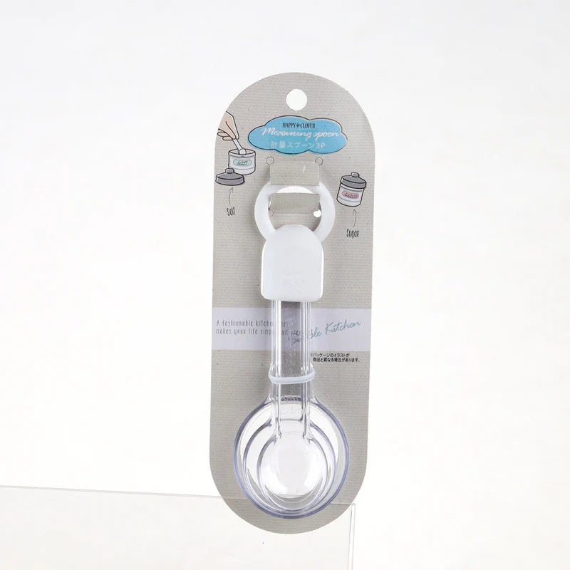 Happy Clover Measuring Spoons (Set of 3) Yui mart