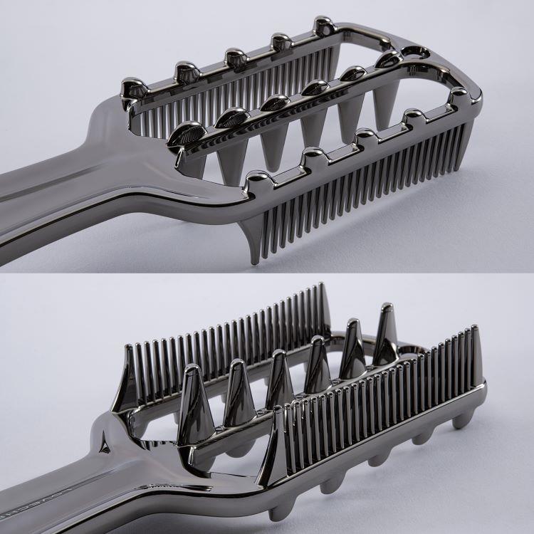 LOVECHROME PG Paddle Comb Premium Black LOVECHROME