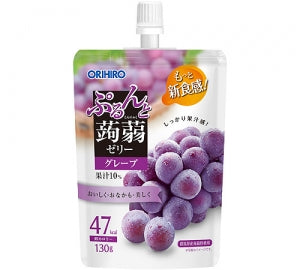 Orihiro Purunto Konjac Jelly Standing Grape 130g Yui mart