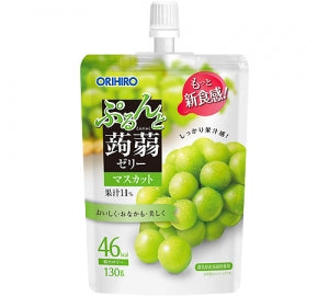 ORIHIRO PuruNto Konnyaku Jell Muscat Flavor 130g Yui mart