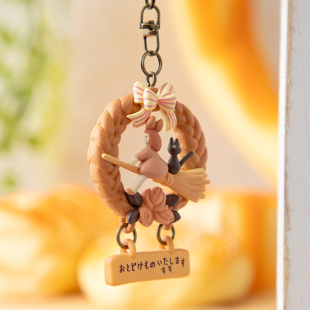 Kiki’s Delivery Service Guchokipanya Bread Wreath Keychain Benelic