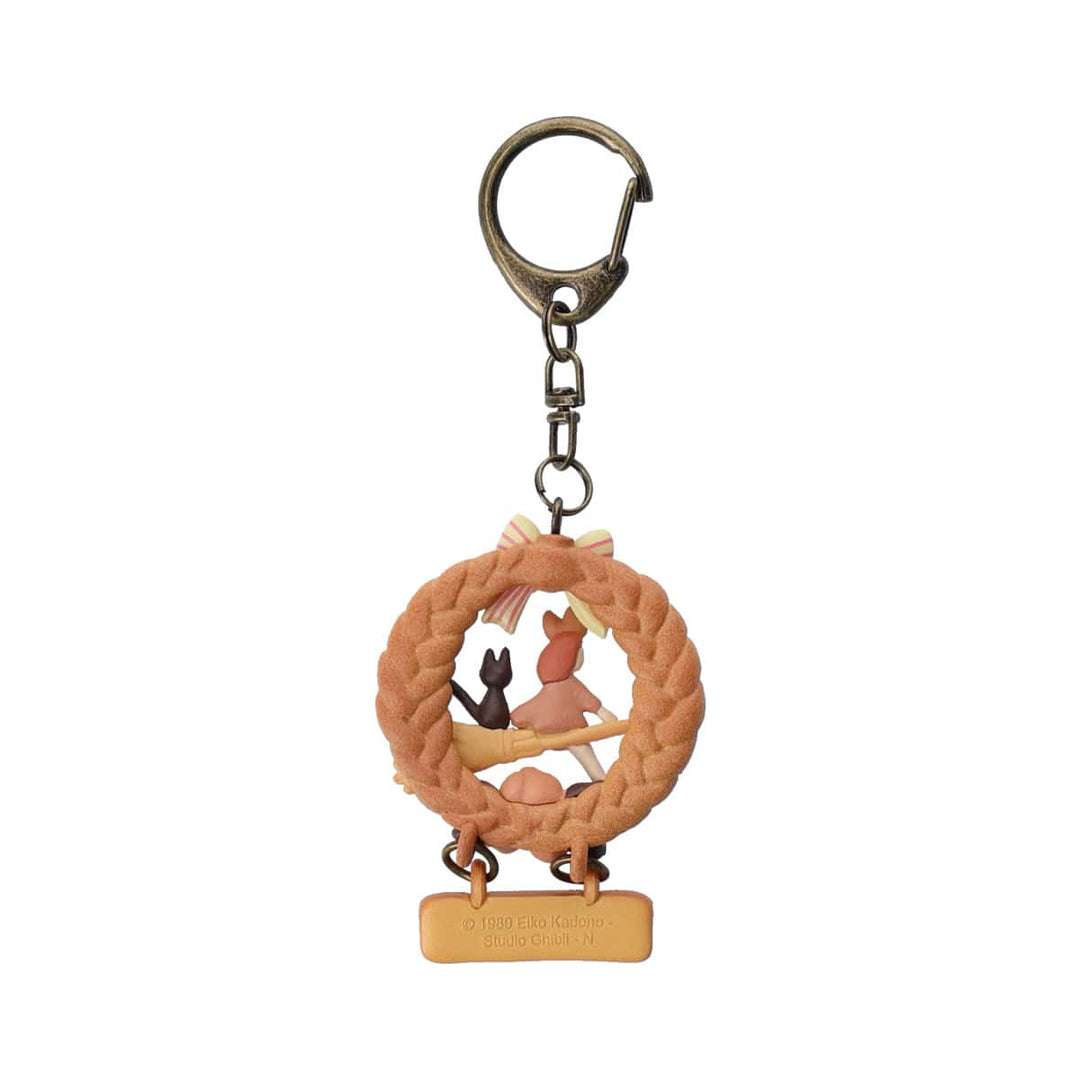 Kiki’s Delivery Service Guchokipanya Bread Wreath Keychain Benelic