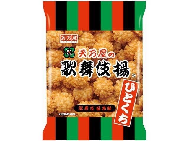 Amanoya Bite-sized Kabukiage Rice Crackers 61g Yui mart