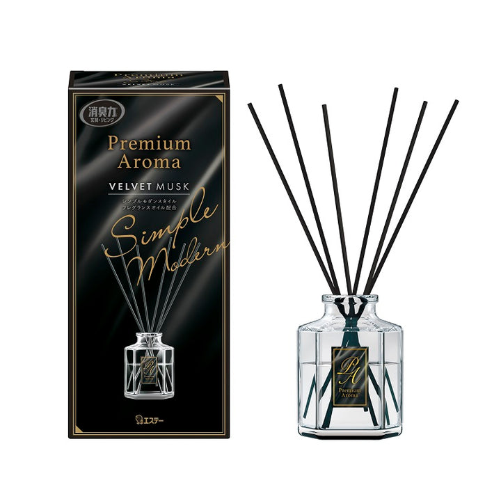 S.T. Room Deodorizer Premium Fragrance Stick, Velvet Musk，50ml