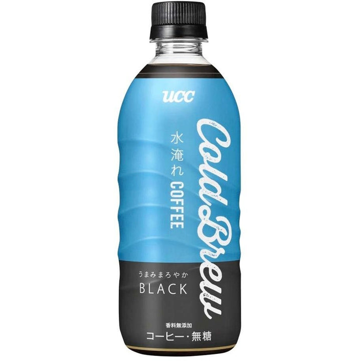 UCC Cold Brew Black Unsweetened Coffee 500ml UCC