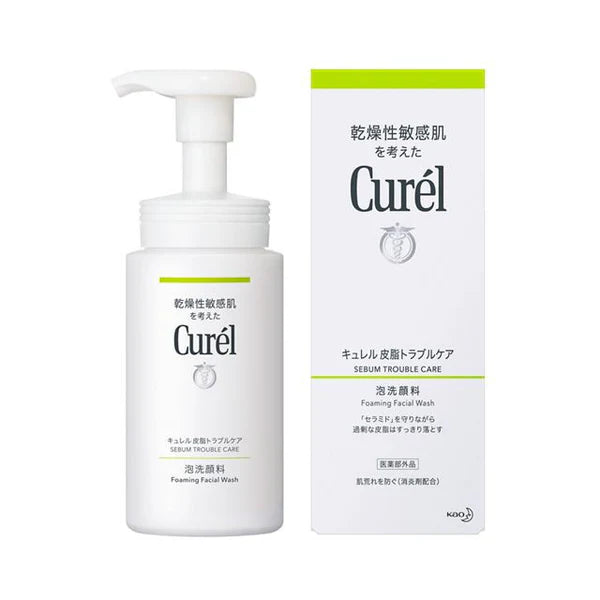 Kao Curel Sebum Trouble Care Foam Cleanser 150ml Yui mart