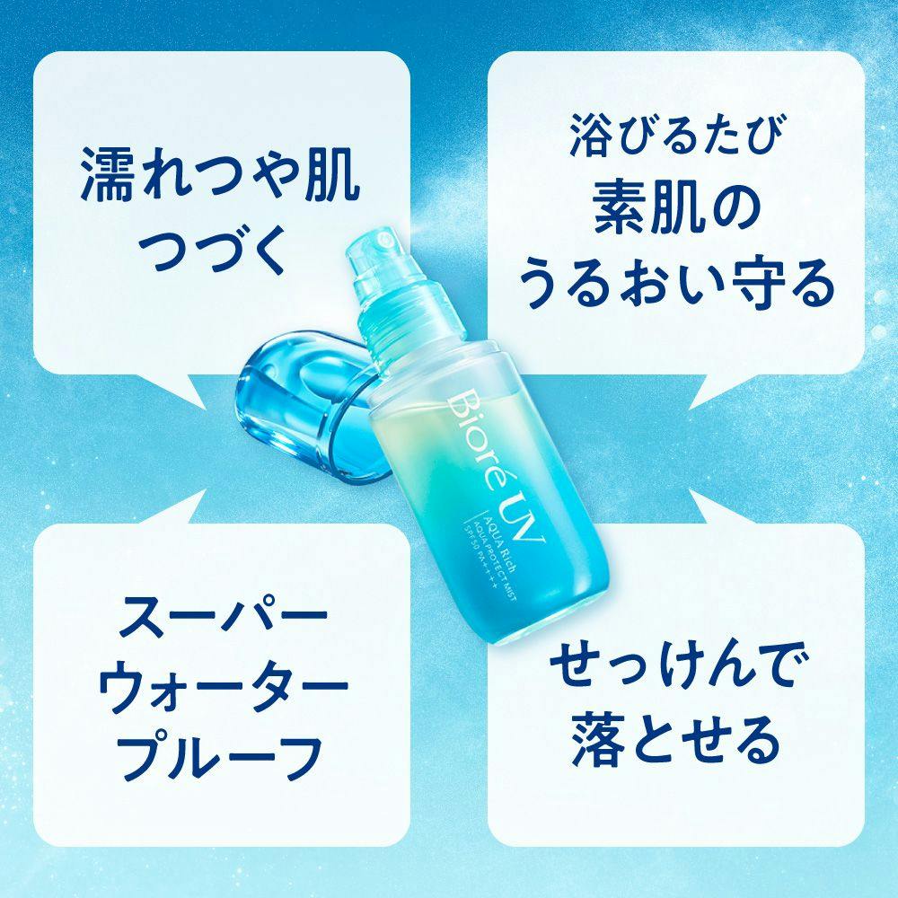 Biore UV Aqua Rich Aqua Protect Mist product feature image
