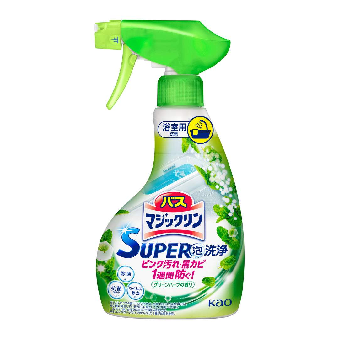 KAO Bathroom Foam Spray Cleaner – Mint Scent 380ml