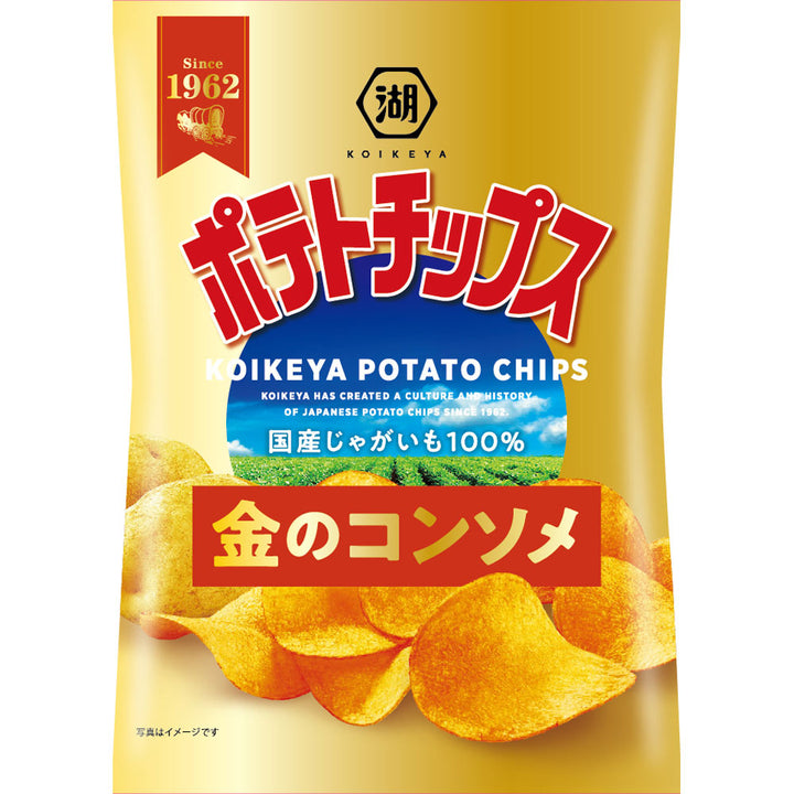Koikeya Potato Chips Kin no Consomme 55g Koikeya